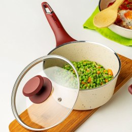 Rondel granitowy ze szklaną pokrywką indukcja TERRESTRIAL 18 cm 1.7L NAVA 10-044-005