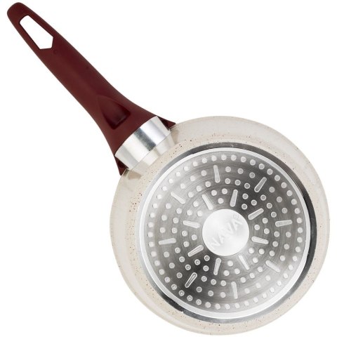 Rondel granitowy ze szklaną pokrywką indukcja TERRESTRIAL 18 cm 1.7L NAVA 10-044-005