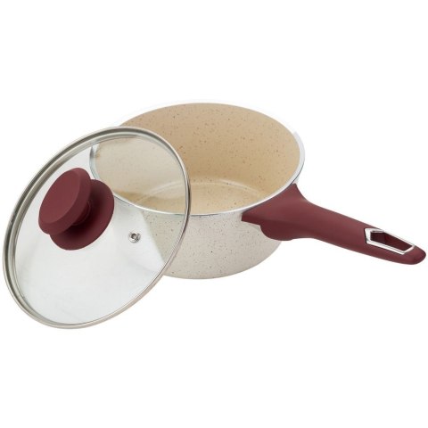 Rondel granitowy ze szklaną pokrywką indukcja TERRESTRIAL 18 cm 1.7L NAVA 10-044-005