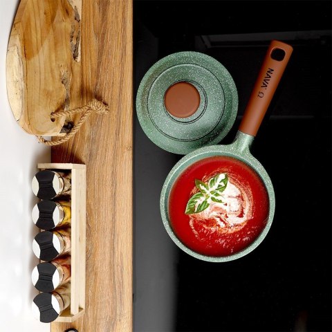 Rondel pokrywka nieprzywierający granitowy indukcja OMEGA 16 cm 1.5L NAVA 10-255-025