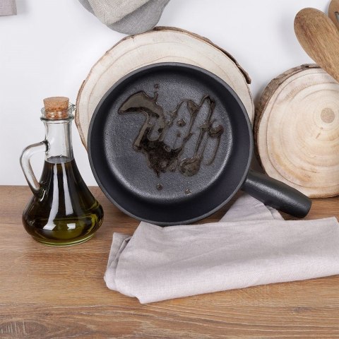 Rondel żeliwny na indukcję gaz 19 cm 1.2L VAGGAN 259309