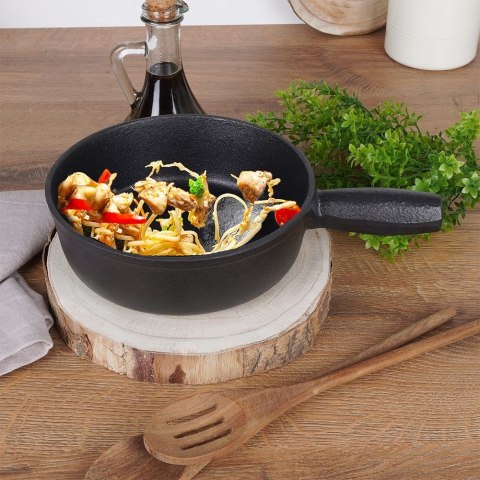 Rondel żeliwny na indukcję gaz 19 cm 1.2L VAGGAN 259309