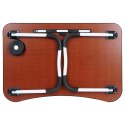 Stolik pod laptop tablet śniadaniowy składany do łóżka na łóżko VILDE 568017