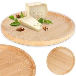 Taca do serwowania bambusowa okrągła 20cm VILDE 128011