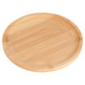 Taca do serwowania bambusowa okrągła 20cm VILDE 128011