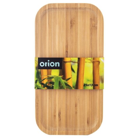 Taca do serwowania bambusowa prostokątna 25x13cm ORION 153803