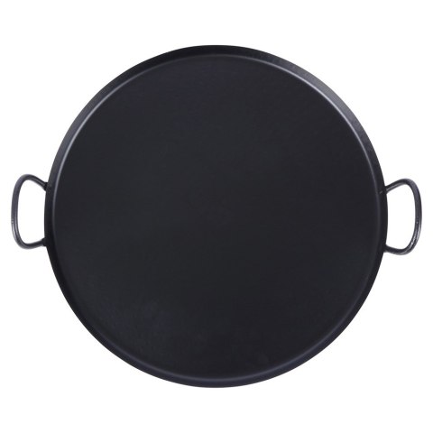 Taca do serwowania metalowa czarna z uchwytami 40.5cm EXCELLENT HOUSEWARE 139404