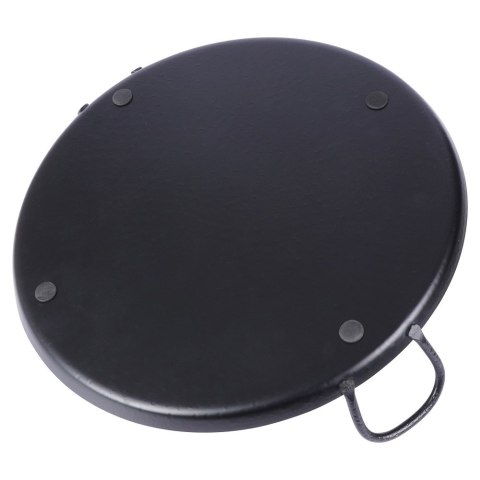 Taca do serwowania metalowa czarna z uchwytami 40.5cm EXCELLENT HOUSEWARE 139404