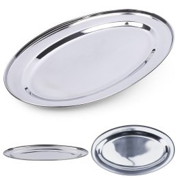 Taca do serwowania metalowa owalna 39x26cm EXCELLENT HOUSEWARE 139387