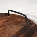 Taca do serwowania przekąsek drewniana z uchwytami 30cm VILDE 259025
