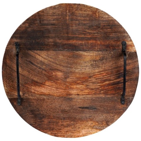 Taca do serwowania przekąsek drewniana z uchwytami 30cm VILDE 259025