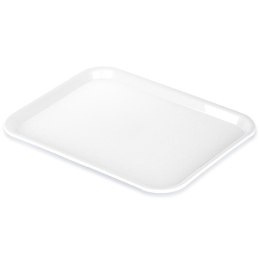 Taca do serwowania przekąsek potraw plastikowa biała 45.5x35.5cm ORION 153816