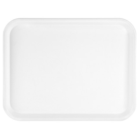 Taca do serwowania przekąsek potraw plastikowa biała 45.5x35.5cm ORION 153816