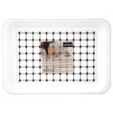 Taca do serwowania tacka biała 33x23cm ORION 153830