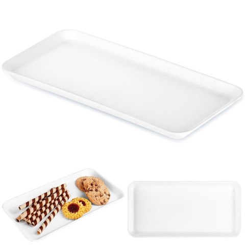 Taca do serwowania tacka biała prostokątna 29.5x15cm ORION 153810