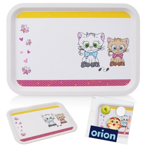 Taca do serwowania tacka plastikowa KOTEK 30.5x21cm ORION 153825