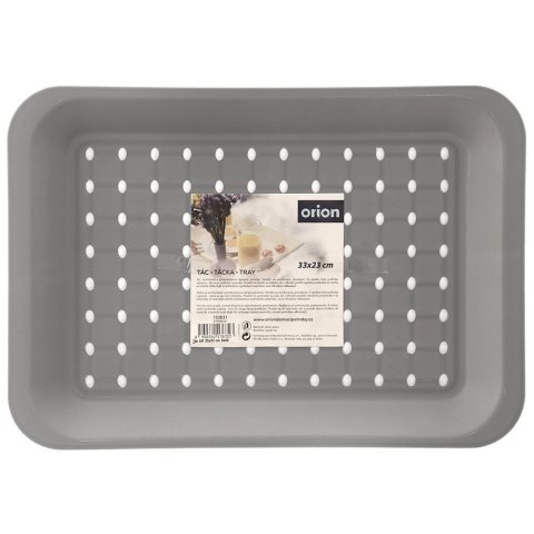 Taca do serwowania tacka szara 33x23cm ORION 153831