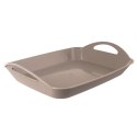 Taca do serwowania tacka szara z uchwytami 43.5x31.5x9cm ORION 153834