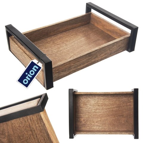 Taca drewniana do serwowania przekąsek MANGO 30.5x22cm ORION 153859