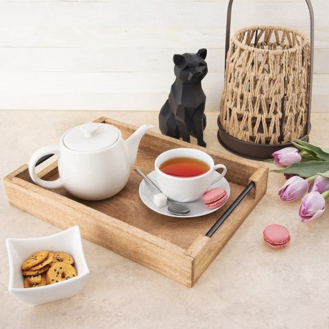 Taca drewniana do serwowania przekąsek MANGO 35.5x25.5x5.5cm ORION 153880