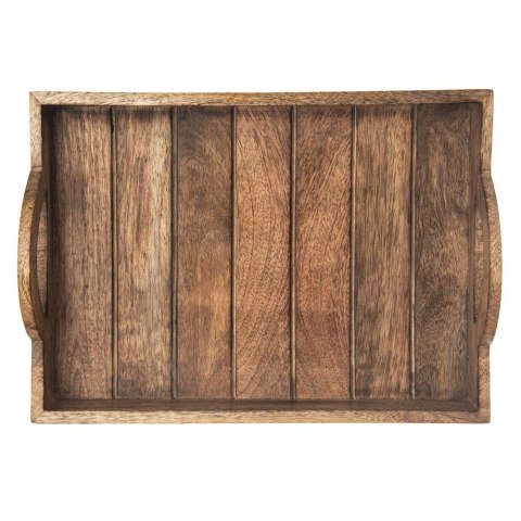 Taca drewniana do serwowania przekąsek MANGO 35.5x25.5cm ORION 153862