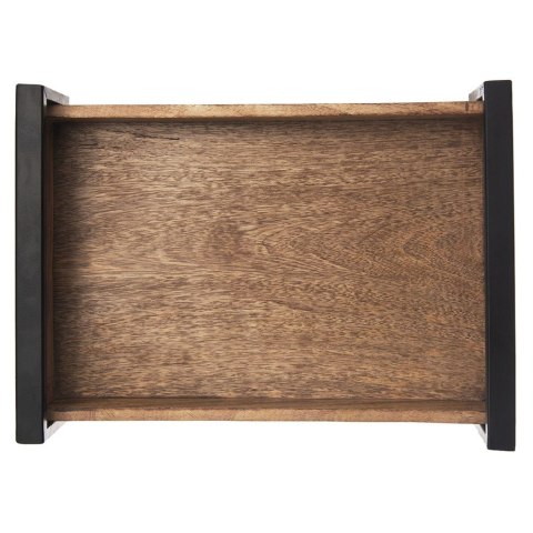 Taca drewniana do serwowania przekąsek z uchwytami MANGO 35.5x27cm ORION 153860
