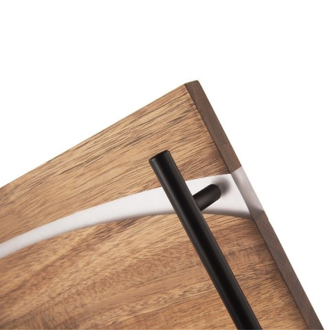 Taca drewniana do serwowania przekąsek z uchwytami RIVER 42x20x4.5cm ORION 153877