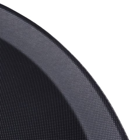 Taca kelnerska antypoślizgowa tacka do serwowania czarna 35cm VILDE 139623