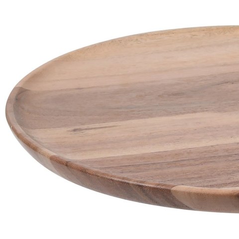 Taca tacka dekoracyjna drewniana okrągła 28cm VILDE 569244