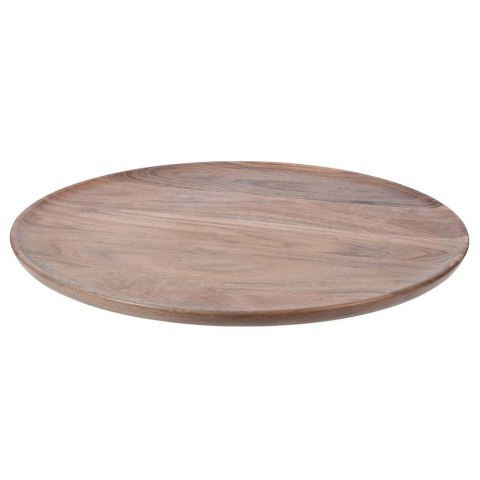Taca tacka dekoracyjna drewniana okrągła duża 38cm VILDE 569245