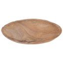 Talerz do serwowania potraw przekąsek drewniany 38cm HOME STYLING COLLECTION 120243