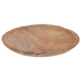 Talerz do serwowania potraw przekąsek drewniany 38cm HOME STYLING COLLECTION 120243