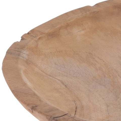 Talerz do serwowania potraw przekąsek drewniany 38cm HOME STYLING COLLECTION 120243