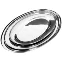Zestaw komplet półmisków półmisek stalowy owalny 3SZT na przekąski VILDE 139688