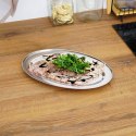 Zestaw półmisków półmisek stalowy owalny na przekąski 3 sztuki EXCELLENT HOUSEWARE 139183