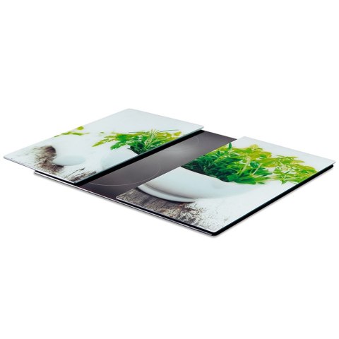 Deska do krojenia i osłona kuchenki szklana 60x52cm VILDE 259679