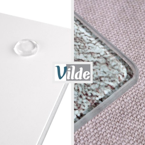 Deska do krojenia i osłona kuchenki szklana 60x52cm VILDE 259680