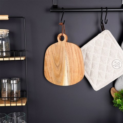 Deska do krojenia i serwowania drewniana 23x19cm HOME STYLING COLLECTION 259335