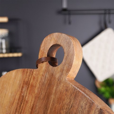 Deska do krojenia i serwowania drewniana 23x19cm HOME STYLING COLLECTION 259335