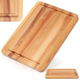 Deska do krojenia i serwowania drewniana 28x20cm EXCELLENT HOUSEWARE 259694