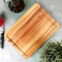 Deska do krojenia i serwowania drewniana 28x20cm EXCELLENT HOUSEWARE 259694