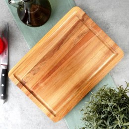 Deska do krojenia i serwowania drewniana 28x20cm EXCELLENT HOUSEWARE 259694