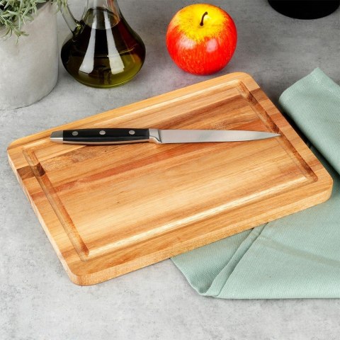 Deska do krojenia i serwowania drewniana 28x20cm EXCELLENT HOUSEWARE 259694