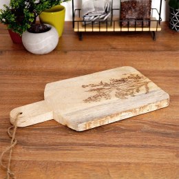 Deska do krojenia i serwowania drewniana 35.5x19cm VILDE 139187