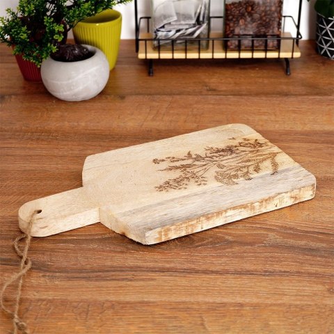 Deska do krojenia i serwowania drewniana 35.5x19cm VILDE 139187