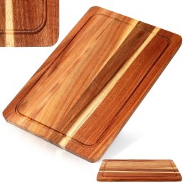 Deska do krojenia i serwowania drewniana 37x25cm EXCELLENT HOUSEWARE 259695