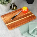 Deska do krojenia i serwowania drewniana 37x25cm EXCELLENT HOUSEWARE 259695