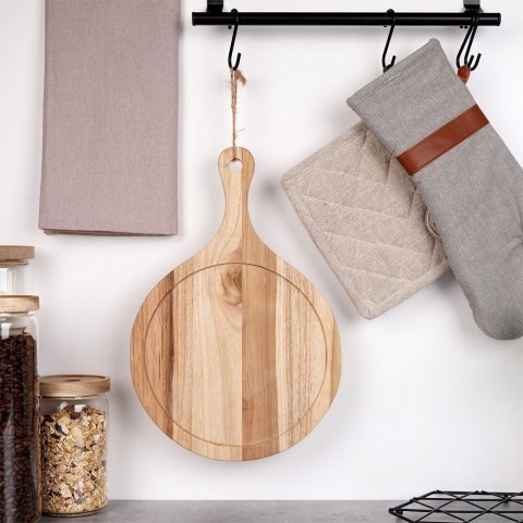 Deska do krojenia i serwowania drewniana 37x25cm HOME STYLING COLLECTION 259315