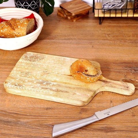 Deska do krojenia i serwowania drewniana 38.5x19.5cm VILDE 139195