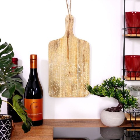 Deska do krojenia i serwowania drewniana 38.5x19.5cm VILDE 139195